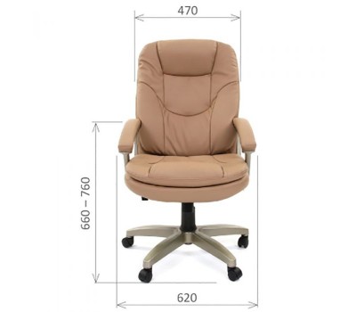 Кресло руководителя CHAIRMAN 668 LT черное