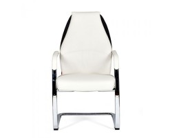 Кресло для посетителя CHAIRMAN Basic V Эко белое-foto2