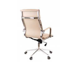 Кресло руководителя Everprof Nerey T экокожа бежевый-foto4