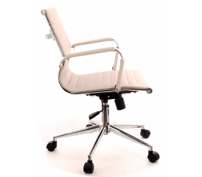 Кресло для персонала Everprof Leo T Экокожа Бежевый