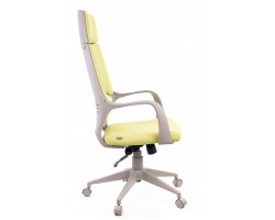 Кресло руководителя Everprof Trio Grey TM Ткань Зеленый-foto4