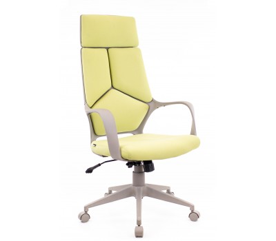 Кресло руководителя Everprof Trio Grey TM Ткань Зеленый
