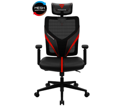 Кресло компьютерное игровое ThunderX3 YAMA1 Black-Red