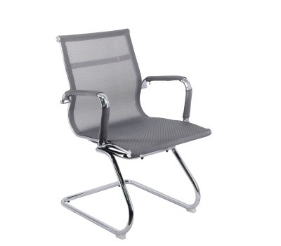 Кресло для посетителей Everprof Opera CF сетка серый