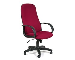 Кресло руководителя CHAIRMAN 279 бордовое, ткань TW