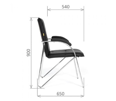 Кресло для посетителя CHAIRMAN 850 бежевое