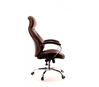Кресло руководителя Everprof Forum TM Экокожа Коричневый