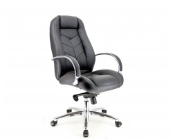 Кресло руководителя Everprof Drift Full LB M Экокожа Черный