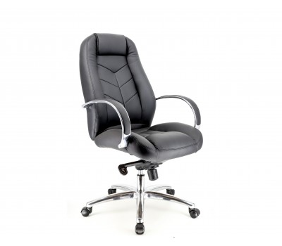 Кресло руководителя Everprof Drift Full LB M Экокожа Черный