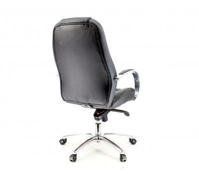Кресло руководителя Everprof Drift Full LB M Экокожа Черный