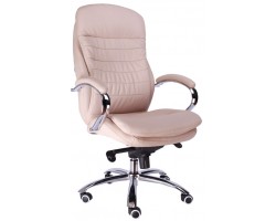 Кресло руководителя Everprof Valencia M экокожа бежевый