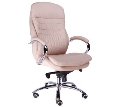 Кресло руководителя Everprof Valencia M экокожа бежевый
