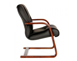 Кресло для посетителя CHAIRMAN 653V черное-foto3