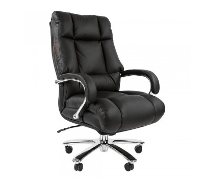 Кресло руководителя Chairman 405 Россия экопремиум,  черное