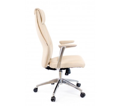 Кресло руководителя Everprof London Экокожа Бежевый