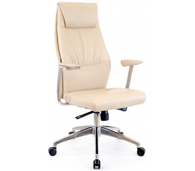 Кресло руководителя Everprof London Экокожа Бежевый