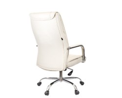 Кресло руководителя Everprof Kent TM Экокожа Кремовый-foto3