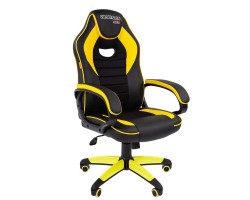 Кресло CHAIRMAN Game 16 черно/желтое