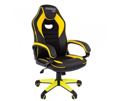 Кресло CHAIRMAN Game 16 черно/желтое