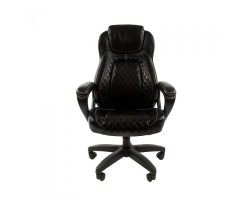 Кресло руководителя Chairman 432 черное, экокожа-foto3