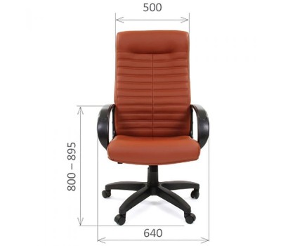 Кресло руководителя CHAIRMAN 480 LT черное