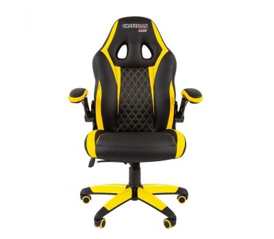 Кресло CHAIRMAN Game 15 черно/желтое