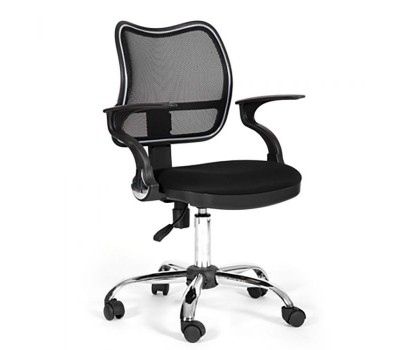 Кресло для персонала CHAIRMAN CH 450 хром серое