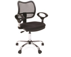 Кресло для персонала CHAIRMAN CH 450 хром серое