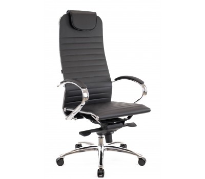 Кресло руководителя Everprof Deco Экокожа Черный