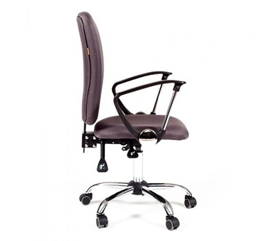Кресло для персонала CHAIRMAN CH 9801 хром серое