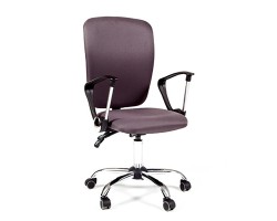 Кресло для персонала CHAIRMAN CH 9801 хром серое