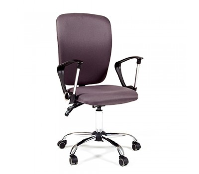 Кресло для персонала CHAIRMAN CH 9801 хром серое