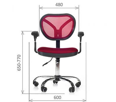 Кресло компьютерное CHAIRMAN 380 серое