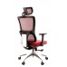 Кресло офисное Everprof Everest S сетка красный