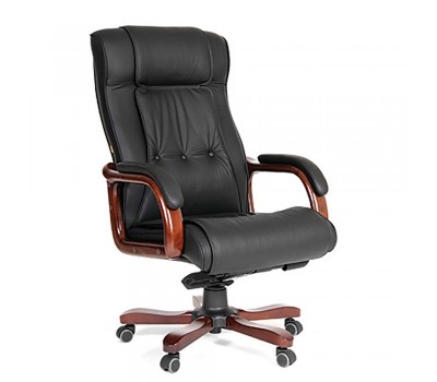 Кресло для руководителя CHAIRMAN 653 черное