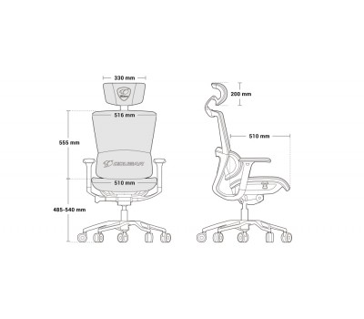 Кресло компьютерное игровое Cougar ARGO Black