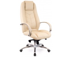 Кресло руководителя Everprof Drift Full AL M экокожа бежевый