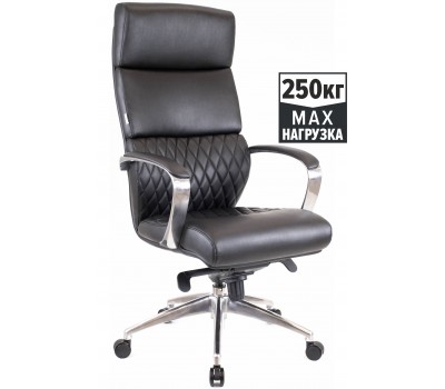 Кресло руководителя Everprof President Кожа Черный