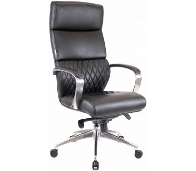 Кресло руководителя Everprof President Кожа Черный