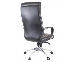 Кресло руководителя Everprof President Кожа Черный-foto3