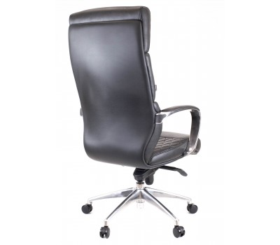 Кресло руководителя Everprof President Кожа Черный