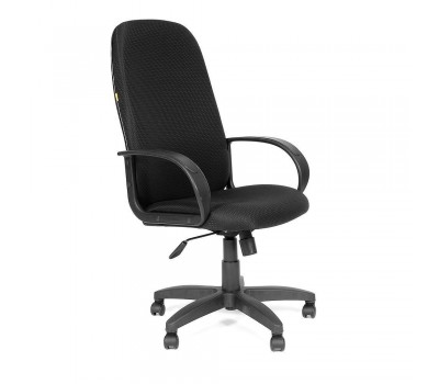 Кресло руководителя CHAIRMAN 279 черное, ткань TW