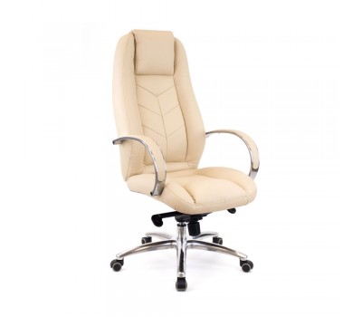 Кресло руководителя Everprof Drift M экокожа кремовый