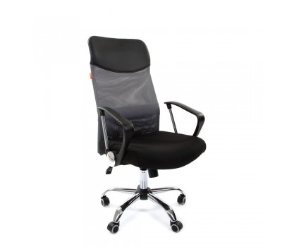 Кресло для руководителя CHAIRMAN 610, серое