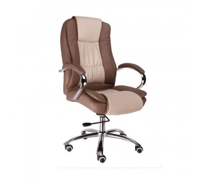 Кресло руководителя Everprof Klio T Экокожа Бежевый