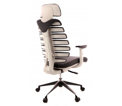 Кресло офисное Everprof Ergo Grey ткань серый