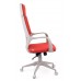 Кресло руководителя Everprof Trio Grey TM Ткань Красный