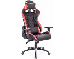 Кресло геймерское Everprof Lotus S11 экокожа красный