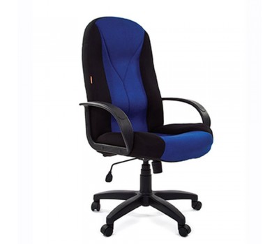 Кресло руководителя CHAIRMAN 785 черно-синее