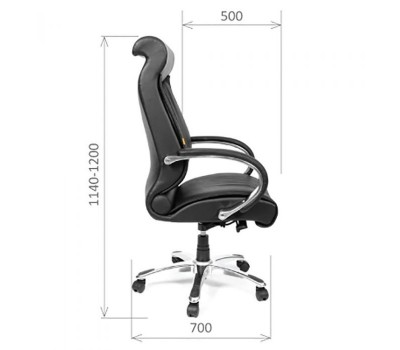 Кресло руководителя CHAIRMAN 420 WD черное